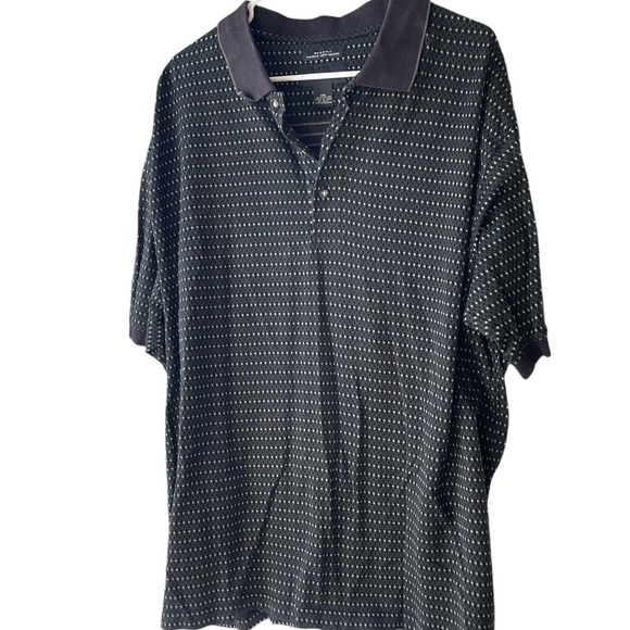Men’s CROFT & BARROW Polo Shirt Navy Blue - Picture 4 of 5